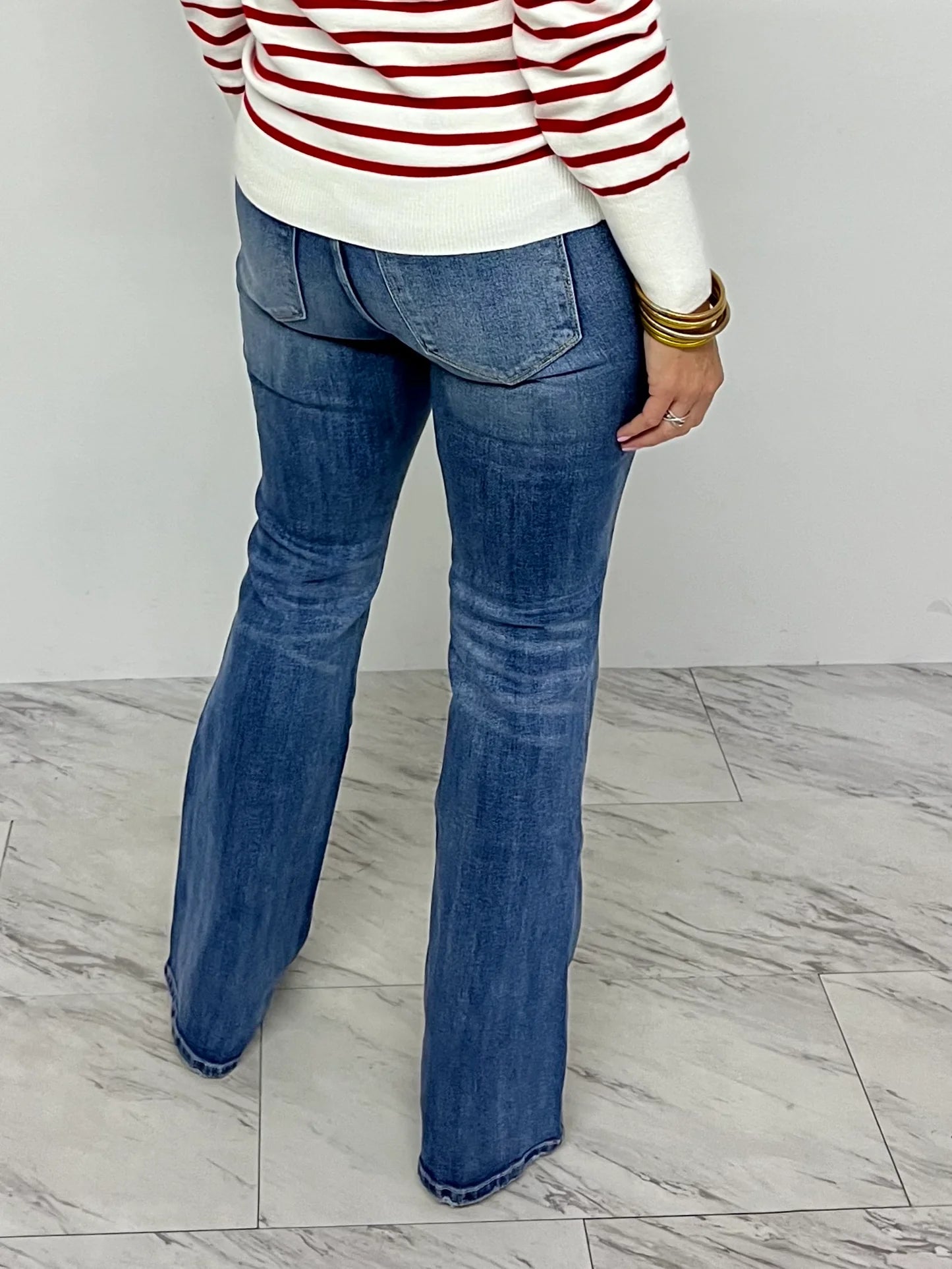Wash Flare Denim